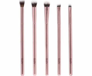 Glov Štětce na oční make-up Eye Brushes růžové 5 ks