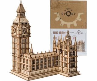 Little-Story Dřevěné puzzle Little Story 3D model - Big Ben