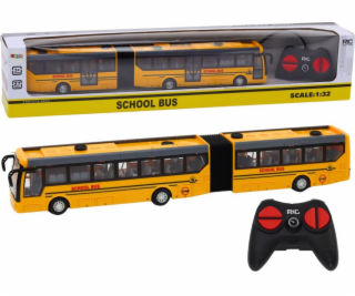 TRITON Školní autobus LeanToys na dálkové ovládání, kloub...