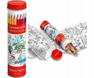 Caran d`Arche CARAN D ACHE Barevné tužky Swisscolor, v ko...