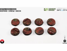 Gamers Grass Gamers Grass: infinity - Nomad Crew Deck - kulatý 25mm (8x)