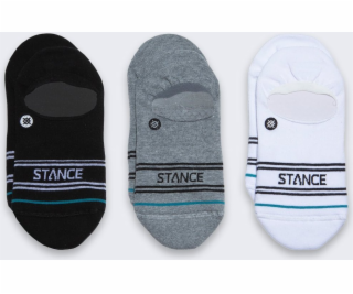 Stance Ponožky Basic No Show, 3 páry, vícebarevné