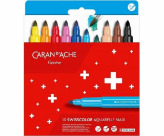 Caran d`Arche Akvarelové fixy CARAN D ACHE Swisscolor Max...
