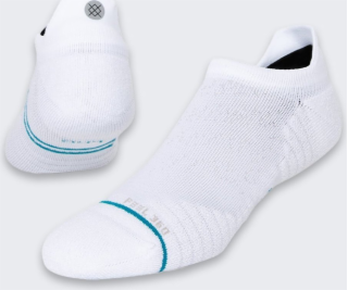 Stance Běžecké ponožky Athletic Tab 1 pár Bílé