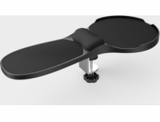 Q-Connect Podložka loketní opěrka Q-CONNECT s podložkou pod myš a opěrkou zápěstí, černá