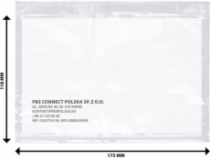 Office Products Kancelářské produkty kurýrní obálka/samolepicí, C6, 500 ks, průhledná