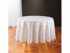 Douceur d`Interieur Kulatý ubrus s potiskem SOLEA, O 180 cm