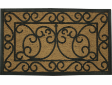 Douceur d`Interieur Interiérový design Obdélníková rohožka s kokosovým vláknem MARQUIS, 45 x 75 cm