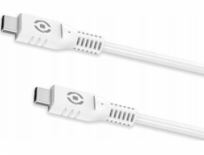 Celly USB-C USB-C PD 60W CABLE BÍLÝ USB kabel