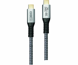 2GO Kabel USB 2GO Quicklade USB-C 240W 20Gbps Thunderbolt...