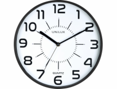 Unilux Hodiny Unilux Pop 28,5 cm černé -