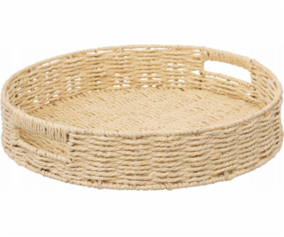 5five Dekorativní podnos Kord, kulatý, O 35 cm