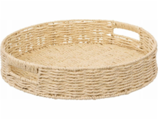 5five Dekorativní podnos Kord, kulatý, O 35 cm