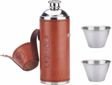 Laguiole Tradition Laguiole Flachmann inkl. 2 Becher