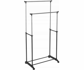 5five Mobilní ramínko na oblečení, dvojitá rukojeť, 160 cm