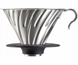 Hario Hario Metal Drip V60-02 ocelový se silikonovou zákl...