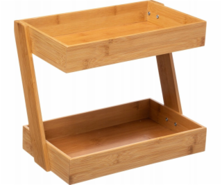 5five Bambusový kuchyňský organizér, 2 patra