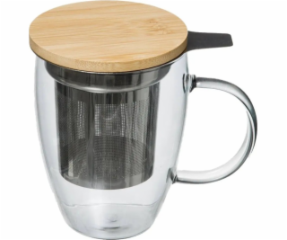 Secret de Gourmet Hrnek ARHA s nálevníkem, 400 ml, sklo