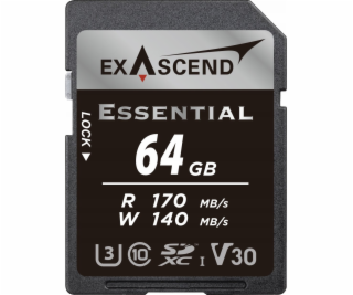 ExAscend Paměťová karta Essential UHS-I V30 64GB