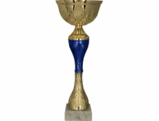 Victoria Sport Kovový sportovní hrnek Gold-Modrý