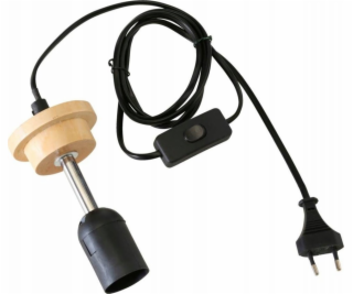 Boltze Kabel s vypínačem pro lampu, závit E27, 180 cm