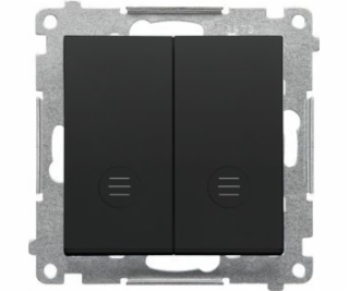 Kontakt-Simon Svícnový spínač 55 TW5L2.01/149 s LED podsv...