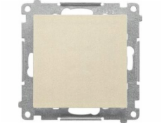 Kontakt-Simon Křížový konektor 55 TW7.01/X/144 bez piktogramového modulu 10 AX, 250V~, rychlospojky, šampaňsky matná