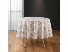 Douceur d`Interieur Kulatý polyesterový ubrus do interiéru s potiskem ALMA, O 180 cm