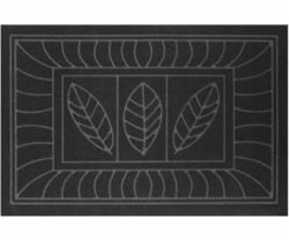 Douceur d`Interieur Gumová rohožka do interiéru FEUILLES,...