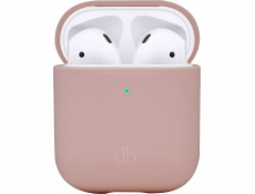 dbramante Kostarika - Silikonové pouzdro pro AirPods (3. generace) z recyklovaného plastu - růžovo-pískové