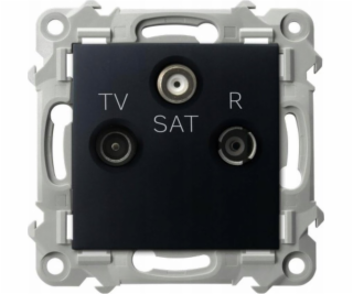 Ospel Zásuvka RTV-SAT Ospel Szafir GPA-ZS/m/33 finální če...