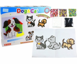 LeanToys Sada korálků pro psy a kočky s mozaikou