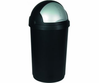 Curver Odpadkový koš výklopný 50l černý (3253923931587)
