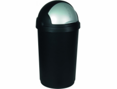 Curver Odpadkový koš výklopný 50l černý (3253923931587)