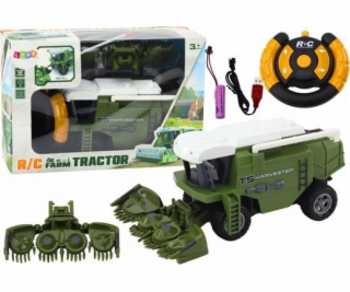 LeanToys Zemědělský kombajn RC Zemědělský stroj na dálkov...