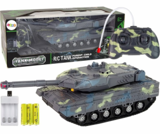 LeanToys Zvuky střelby s maskováním vojenského tanku na d...