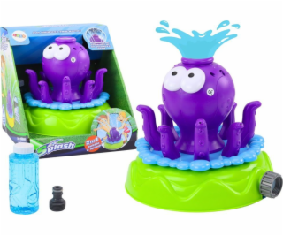 LeanToys Zahradní postřikovač s chobotnicí a bublinkami, ...