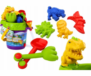 LeanToys Pískoviště s kbelíkem do sprchy, konví do sprchy...