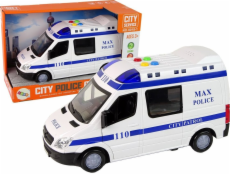 LeanToys policejní auto policejní auto třecí pohon zvuky světelné