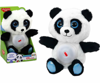 LeanToys Plyšová hračka Panda Bear Sleeper Lullaby Lamp 3...