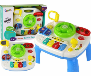 LeanToys Vzdělávací interaktivní stolní deska 2v1 pro bat...