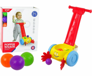 LeanToys Sběratel míčků posunovač pro děti