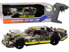 LeanToys auto na dálkové ovládání RC 1:16 gumová kola Drift černá
