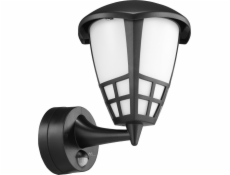 Maclean Nástěnná lampa 1x nástěnná lampa E27 se senzorem Maclean, infračervený senzor, max. zátěž 60 W, IP65, černá, MCE518 B