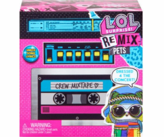 MGA LO Surprise Remix Pets mazlíček se srstí a oblečením ...