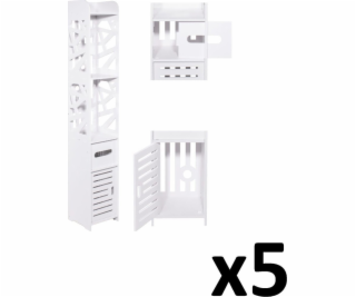 Leobert Sloupová koupelnová skříňka 120 cm x 5