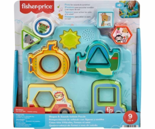 Mattel Fisher Price Vozidla a tvary Puzzle HRP31