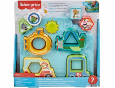 Mattel Fisher Price Vozidla a tvary Puzzle HRP31