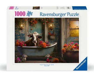 Ravensburger Puzzle 1000 Kráva ve vaně