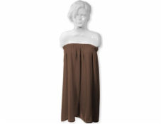 Activeshop Hnědý froté plášť č. 30
